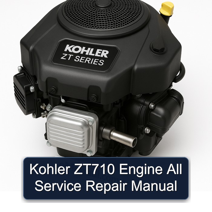 Kohler ZT710 Motor - Reparaturhandbuch
