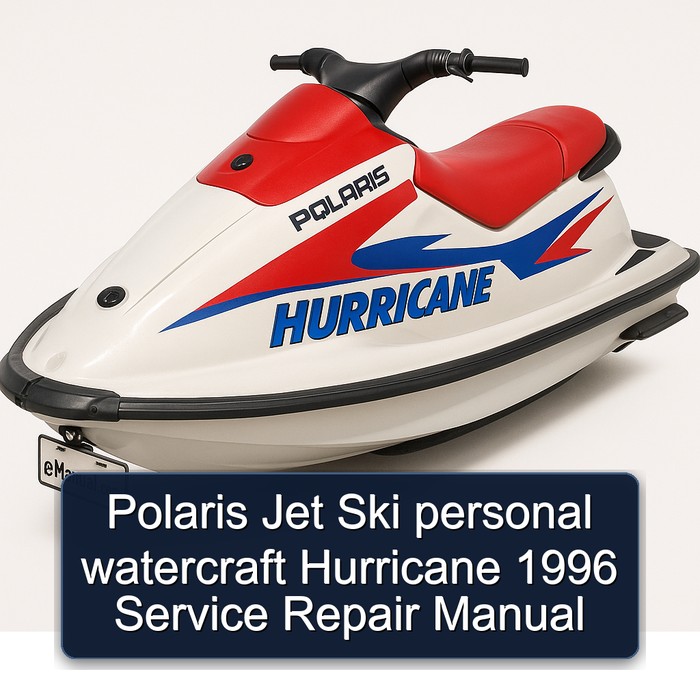 Polaris Jet Ski personal watercraft Hurricane 1996 Service Repair Manual