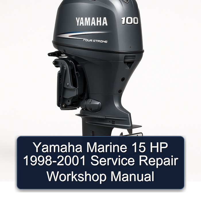 Yamaha Marine 15 HP 1998-2001 Service Repair Workshop Manual 