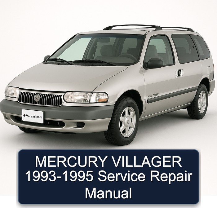 MERCURY VILLAGER 1993-1995 Manual de servicio y reparación