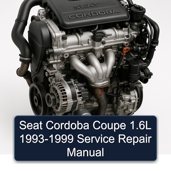 Manual de Reparación y Servicio Seat Córdoba Coupé 1.6L (1993-1999)