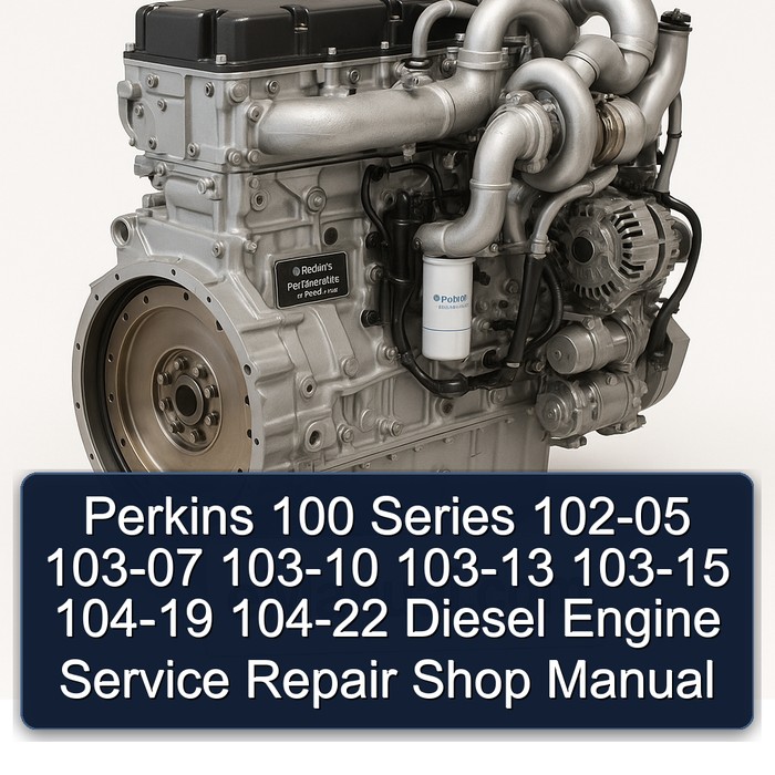 Perkins 100 Series 102-05 103-07 103-10 103-13 103-15 104-19 104-22 Diesel Engine Workshop Service Repair Manual PDF Download
