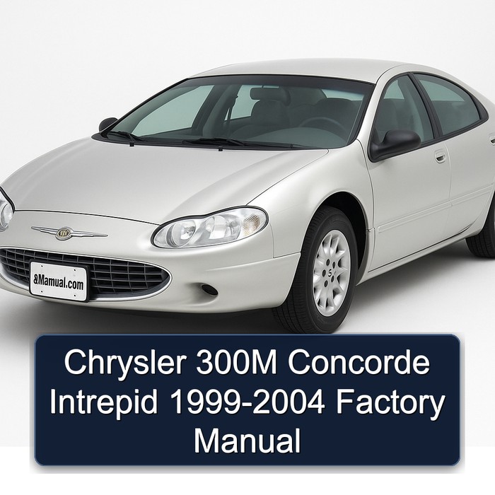 Chrysler 300M Concorde Intrepid 1999-2004 Factory Manual 