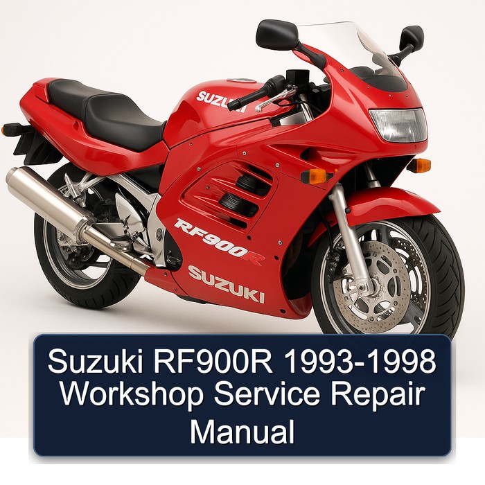 Suzuki RF900R 1993-1998 Workshop Manual de servicio y reparación