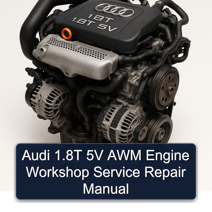 Audi 1.8T 5V AWM Engine Workshop Service Repair Manual