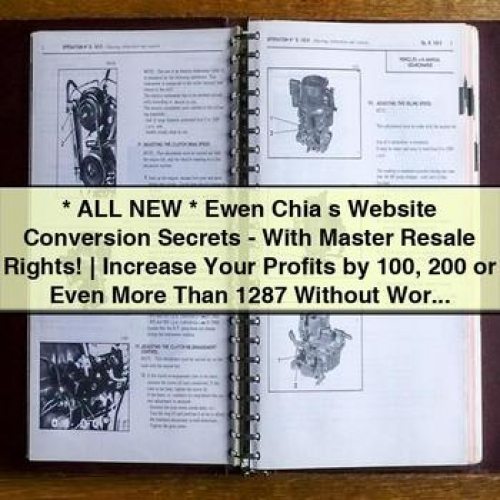 Ewen Chia's Website Conversion Secrets with Master Resale Rights PDF Download