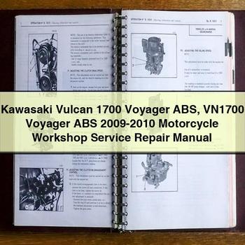 2009 Kawasaki Vulcan 1700 Voyager ABS VN1700 Voyager ABS Motorcycle Workshop Service Repair Manual PDF Download