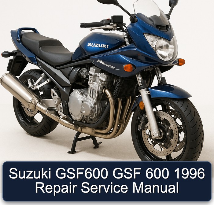 Suzuki GSF600 GSF 600 1996 Repair Service Manual