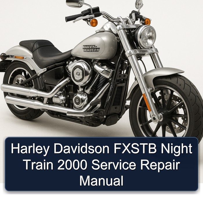 Harley Davidson FXSTB Night Train 2000 Manual de servicio y reparación
