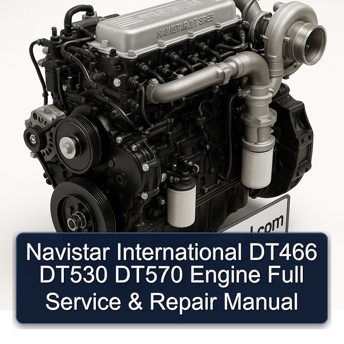 Manual de Servicio y Reparación Completo para Motores Navistar International DT466 DT530 DT570