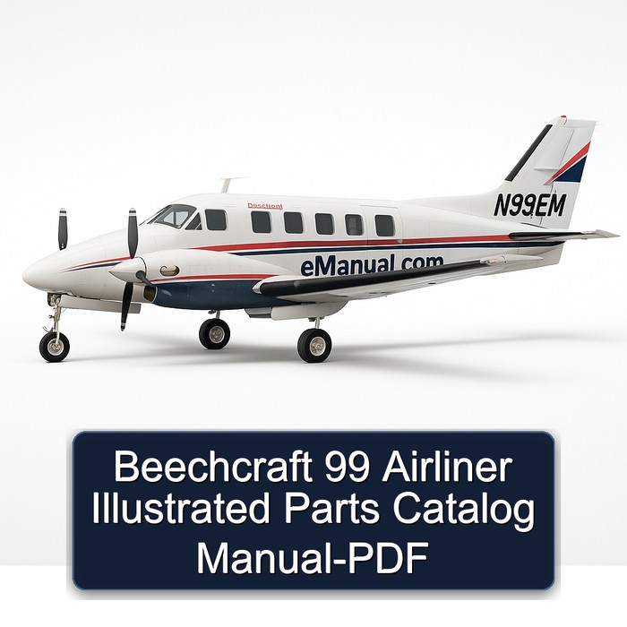 Beechcraft 99 Airliner Illustrated Parts Catalog Manual-PDF