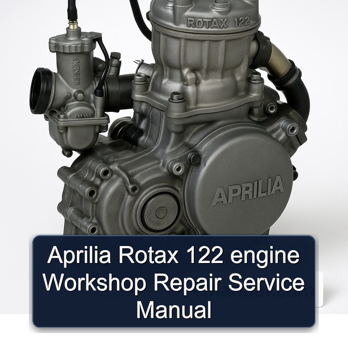 Manual de Reparación del Motor Aprilia Rotax 122