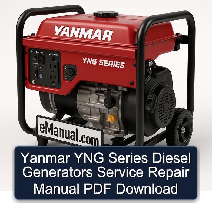 Yanmar YNG Series Diesel Generators Service Repair Manual PDF Download