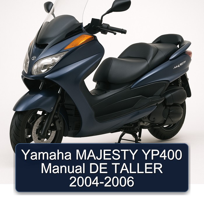 Yamaha MAJESTY YP400 Manual DE TALLER 2004-2006