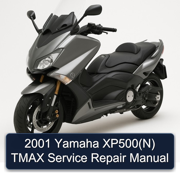 2001 Yamaha XP500(N) TMAX Manual de servicio y reparación