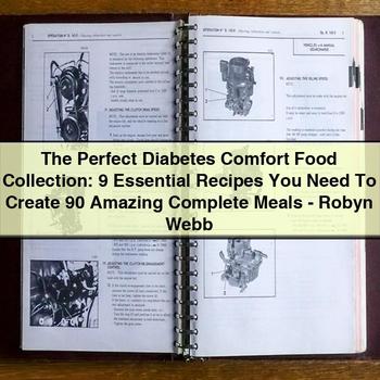 The Perfect Diabetes Comfort Food Collection: 9 Essential Recipes You Need to Create 90 Amazing Complete Meals-Robyn Webb PDF Download