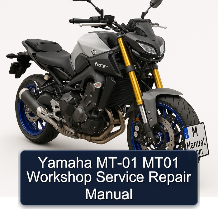 Yamaha MT-01 MT01 Workshop Manual de servicio y reparación