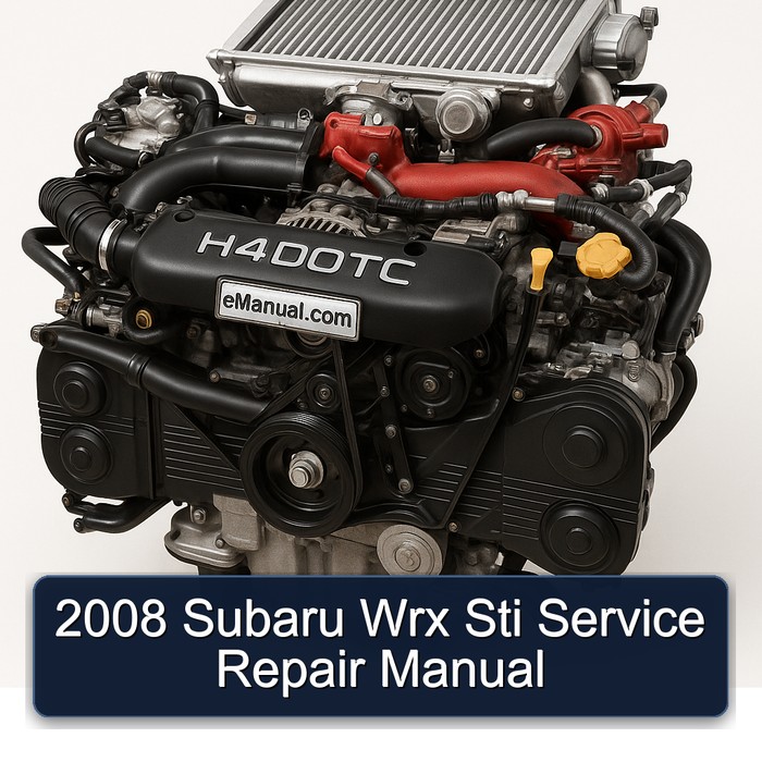 Manual de Reparación y Servicio Subaru WRX STI 2008