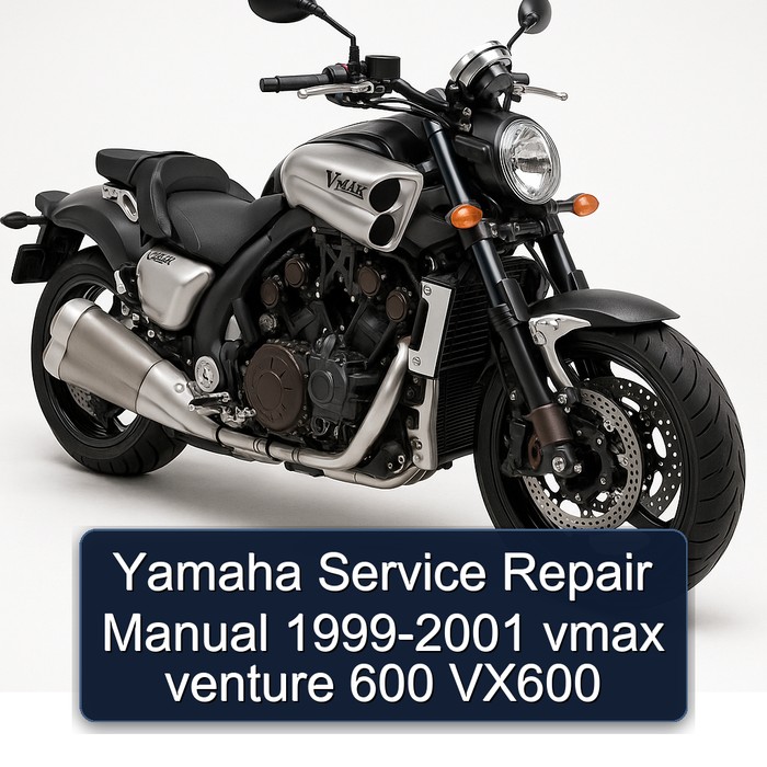 Yamaha Manual de servicio y reparación 1999-2001 vmax venture 600 VX600