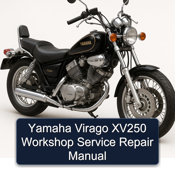 Yamaha Virago XV250 Workshop Manual de servicio y reparación