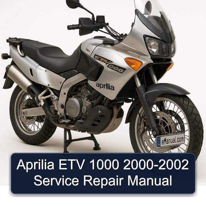 Aprilia ETV 1000 2000-2002 Manual de servicio y reparación