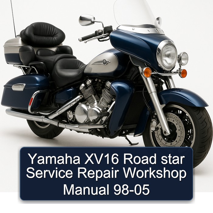 Yamaha XV16 Road Star 98-05 Workshop Service Repair Manual PDF Download