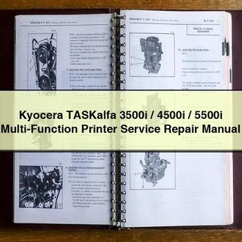 Kyocera TASKalfa 3500i/4500i/5500i Multi-Function Printer Service Repair Manual 
