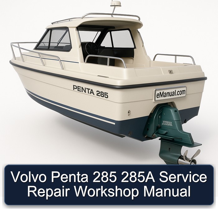 Volvo Penta 285 285A Service Repair Workshop Manual
