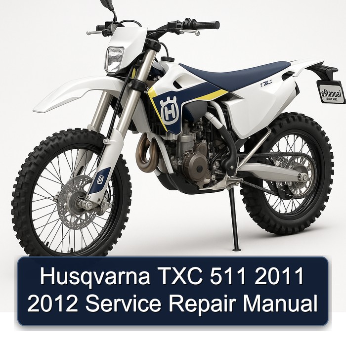 Husqvarna TXC 511 2011 2012 Manual de servicio y reparación