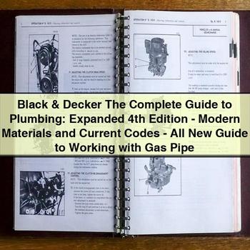 Black & Decker the Complete Guide to Plumbing: Expanded 4th Edition PDF Download