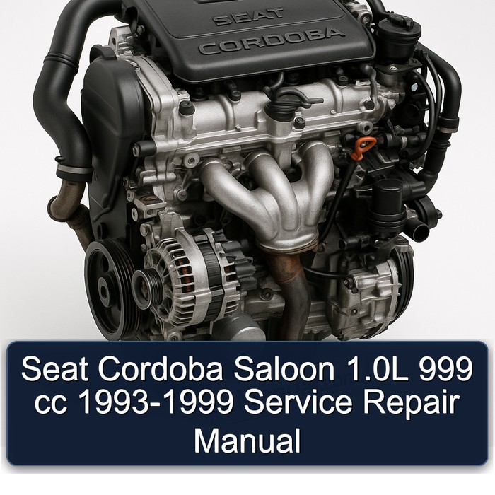 Seat Cordoba Saloon 1.0L 999 cc 1993-1999 Manual de servicio y reparación