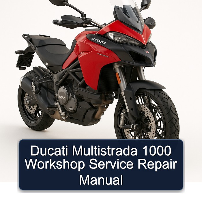 Ducati Multistrada 1000 Workshop Service Repair Manual