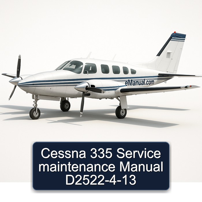Cessna 335 Service maintenance Manual D2522-4-13