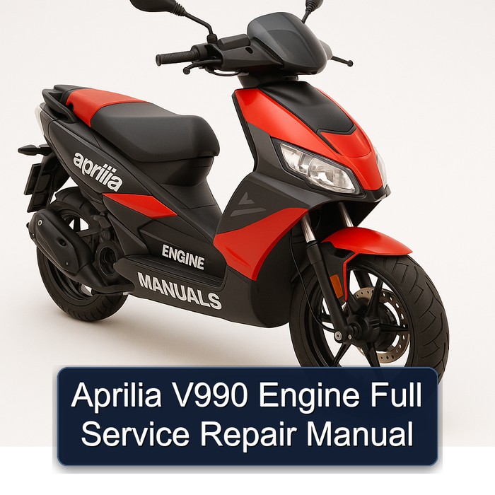 Aprilia V990 Engine Full Manual de servicio y reparación