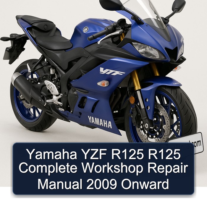 Yamaha YZF R125 R125 Complete Workshop Repair Manual 2009 Onward