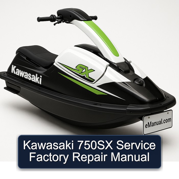 Kawasaki 750SX Service Factory Repair Manual