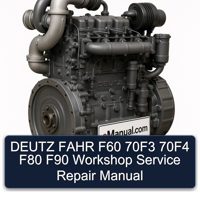Manual de Servicio y Reparación DEUTZ-FAHR F60, 70F3, 70F4, F80, F90