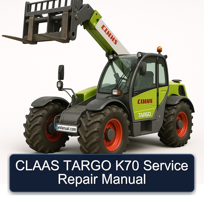 CLAAS TARGO K70 Servicehandbuch