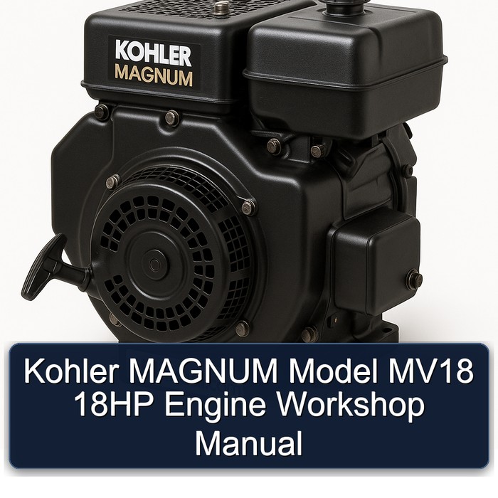Kohler MAGNUM MV18 18 PS Motor Werkstatt Handbuch