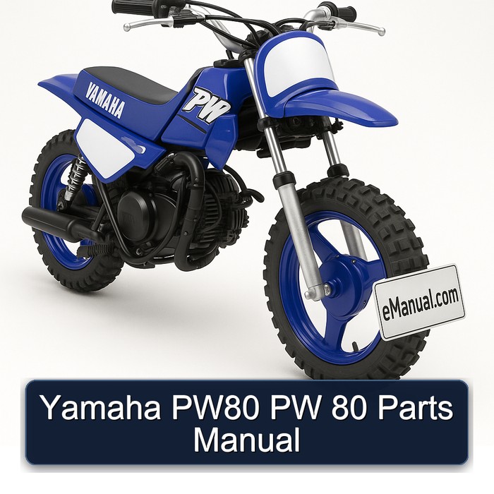 Yamaha PW80 PW 80 Parts Manual