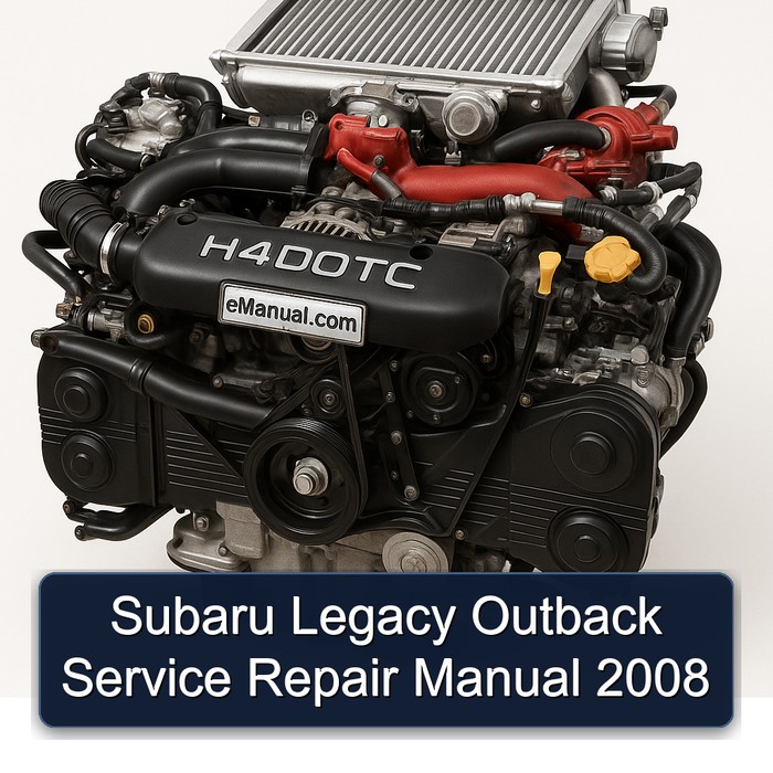 Subaru Legacy Outback Service Repair Manual 2008