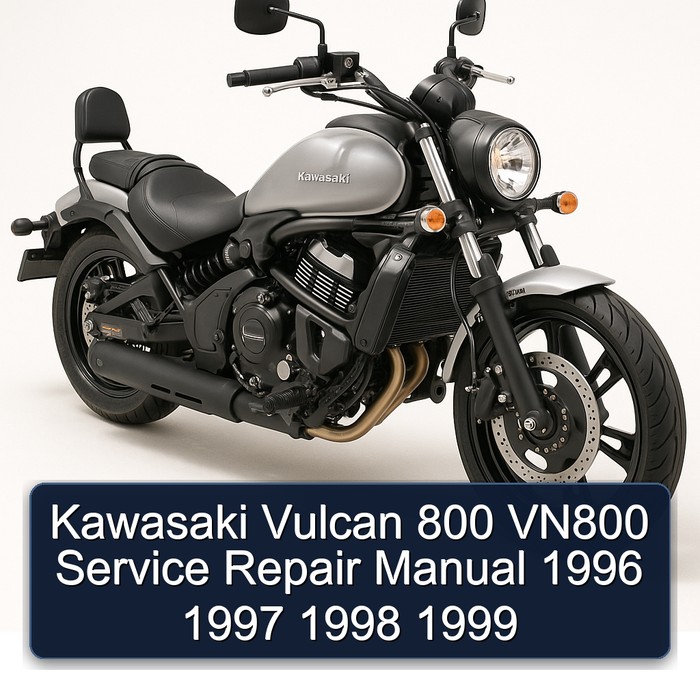 Kawasaki Vulcan 800 VN800 Service Repair Manual 1996 1997 1998 1999