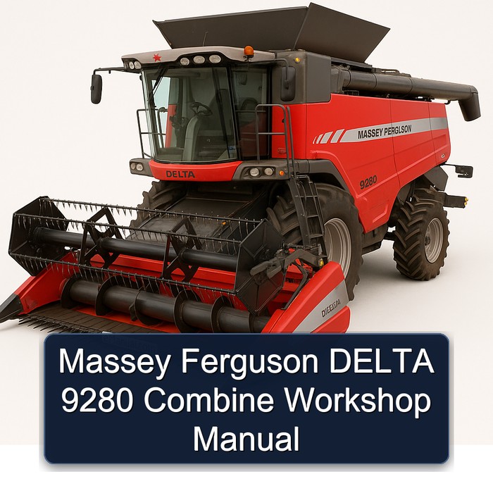 Massey Ferguson DELTA 9280 Combine Workshop Manual