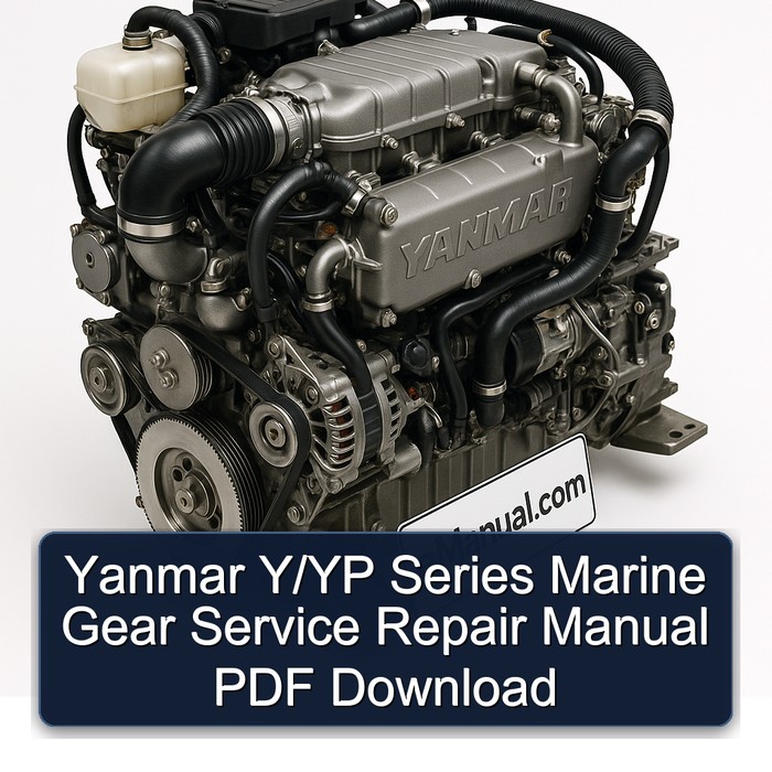 Manual de Servicio y Reparación de la Transmisión Marina Yanmar Serie Y/YP (PDF)