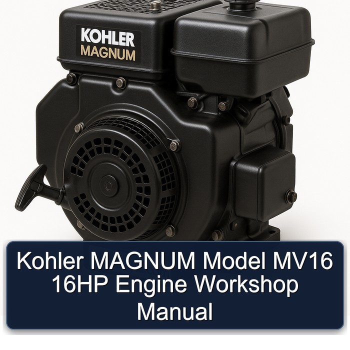 Kohler MAGNUM MV16 16 PS Werkstatt-Handbuch