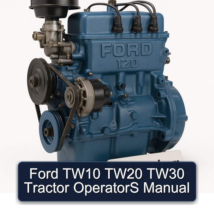 Manual del Operador de Tractores Ford TW10, TW20, TW30