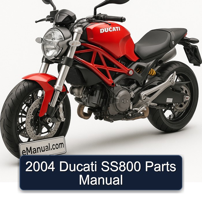 2004 Ducati SS800 Parts Manual