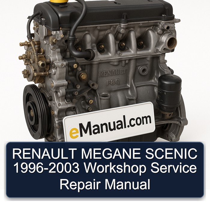 RENAULT MEGANE SCENIC 1996-2003 Workshop Service Repair Manual 