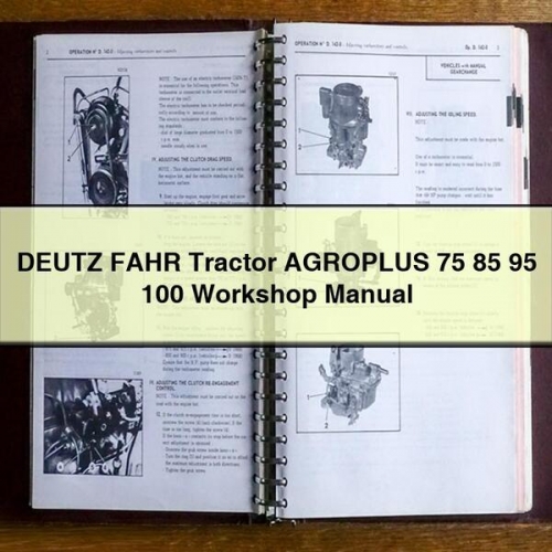 Manual de taller DEUTZ-FAHR Agroplus 75-100 (PDF)