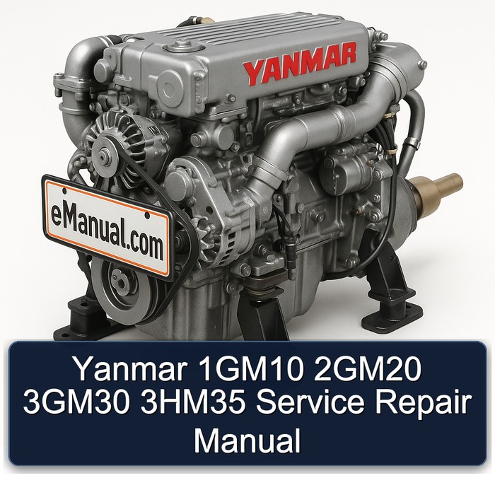 Yanmar 1GM10 2GM20 3GM30 3HM35 Manual de servicio y reparación